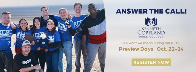 KCBC Bible College Preview Days